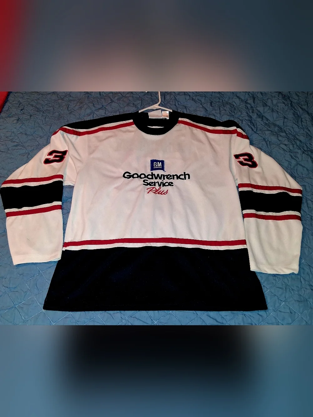 Winners Circle Dale Earnhardt racing Hockey jersey. Vintage. 90s. Nascar - Picture 1 of 5